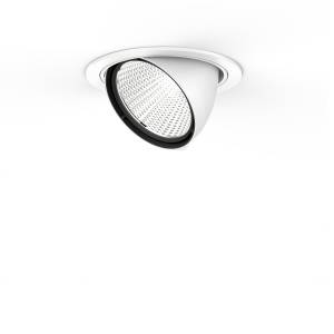 XAL Twist 100 runder LED Einbaustrahler – moderne Deckenleuchte für Büro und Architekturbeleuchtung