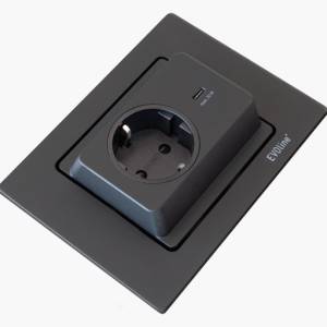 EVOline Spin – versenkbare Steckdose mit 180°-Drehmechanik und integrierter Stromversorgung