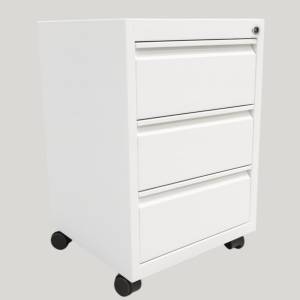 Rollcontainer SARA Easy Caddy mit drei Schubladen für flexible Büroorganisation