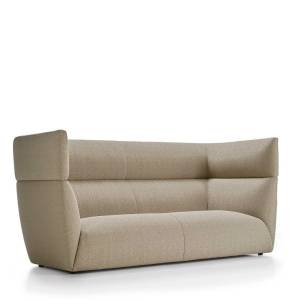 Akustiksofa Caimi CB Sofa mit hoher Rückenlehne für abgeschirmtes Sitzen und konzentrierte Gespräche