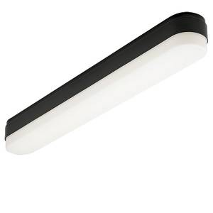 Spiegelleuchte Glamox Luxo A3 MIRROR LED-Leuchte mit abgerundetem Gehäuse zur Montage am Badezimmerspiegel