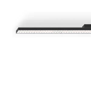 Deckenleuchte XAL Enviva linear mit Linseneinsatz und schlankem Aluminiumprofil