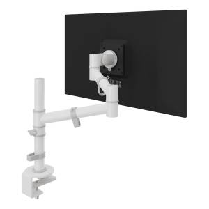 Einzelmonitorarm Dataflex Viewgo Schreibtisch 120 mit Gelenkarm für flexible Bildschirmpositionierung
