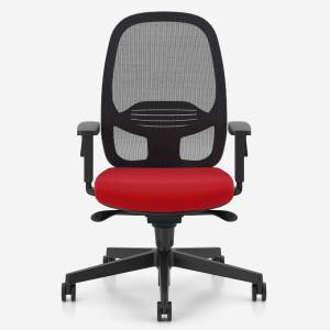 Drehstuhl SOHOS by Nowy Styl Eggy mit Netzrücken und gepolsterter Sitzfläche für ergonomisches Sitzen
