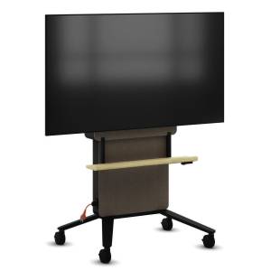 Monitorhalterung Wilkhahn Confair Next Display-Rack mobil mit Ablage und Rollen
