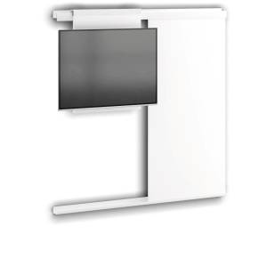 Wandschienensystem Wilkhahn Confair Next Wandschienen-Set mit Monitorhalterung für Liteboards