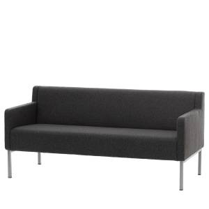 Bürosofa Assmann Büromöbel Consento Carpi mit abgestuften Armlehnen für Wartebereiche