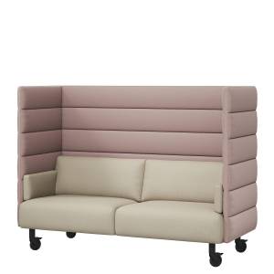 Highback-Sofa Assmann Büromöbel Consento Cremona als Rückzugsort für Gespräche