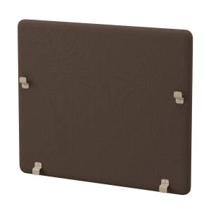 Tischscreen Skandiform Plantéa – breite gepolsterte Screen-Ausführung mit vier Befestigungshaltern