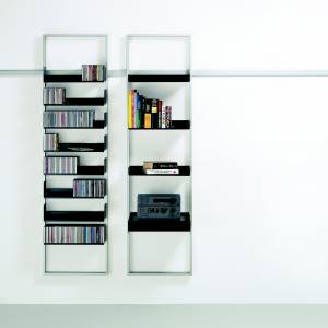 Hängeregal Bücher Wandregal Büro, wall - adeco, Wall Stauraum