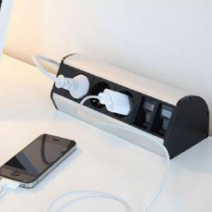 Kabelführungen/Elektrifizierungen, Götessons, Office Power clamp