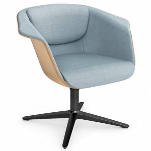 Loungesessel blau Büro Clubsessel Design Loungemöbel Sedus, sweetspot