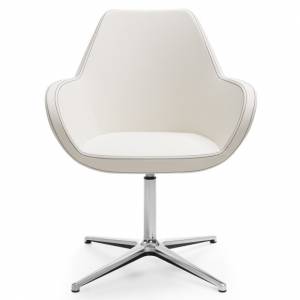 Loungesessel weiß Büro Clubsessel Design Loungemöbel,, profim, Fan