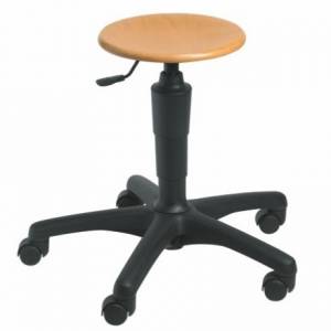 Ergonomischer Schreibtischhocker Holz Hocker ergonomisch, BWW, 7400