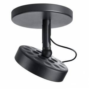 Schwarze Deckenlampe modern Spots Büroleuchte LED, Belux, U-TURN Deckenleuchte