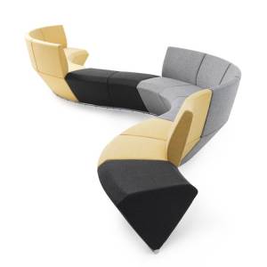 Sektionssofa Loungesofa, Skandiform, Spino