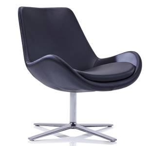 Loungesessel schwarz Büro Clubsessel Design Loungemöbel avi Orangebox