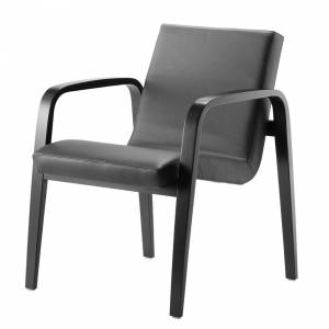 Clubsessel schwawrz Loungesessel Loungemöbel, rosconi, Objektmöbel - KOLLEKTION BENTWOOD no. 02