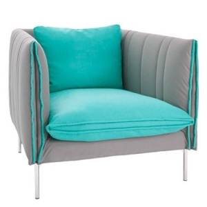 Loungesessel grau Büro Clubsessel türkis Design Loungemöbel, SMV Sitz- & Objektmöbel, FourtyTwo