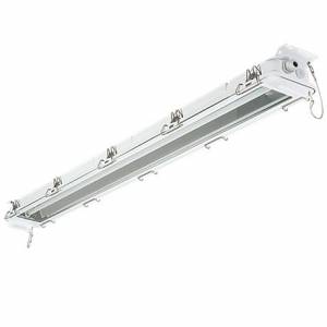 LED Deckenlampe moderne Büro Deckenleuchte länglich Glamox Luxo, i55