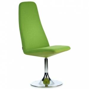 Clubsessel grün Loungesessel Säulenfuss Loungemöbel, Johanson Design, viggen
