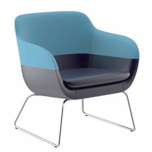 Loungesessel Clubsessel Büro Design Loungemöbel , Brunner, crona lounge