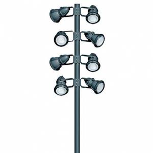 Designer Büro-Stehleuchte LED mehrere Spots Büroleuchte LED, Glamox Luxo, O80 LED