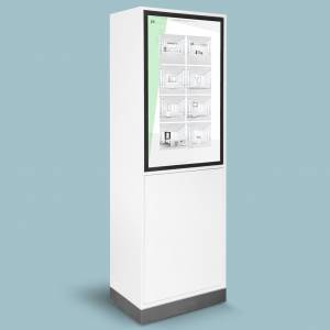 Interaktive Boards/Tafeln | Multimediamöbel, Peter Kenkel GmbH, Info island PRO