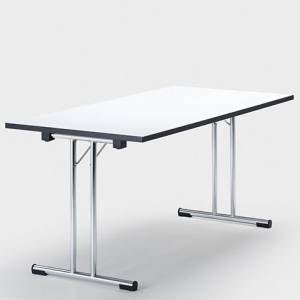 Klapptisch Schreibtisch zum klappen kleine Schreibtisch weiß mobil, Zemp, TUBUS TK22