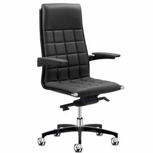 Ergonomischer Bürostuhl Leder Bürodrehstuhl, Sitland, Vega Hit