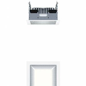 LED Einbauspot Deckenlampe LED Strahler Bürolampe weiß, Zumtobel, Panos Evolution
