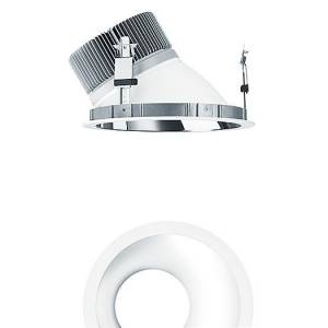 LED Einbauspot Deckenlampe LED Strahler Bürolampe weiß, Zumtobel, Panos Infinity