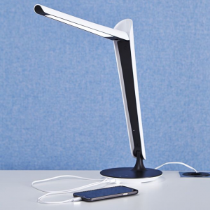 Tischlampe modern Schreibtischlampe Design LED Tischleuchte weiß, Götessons, Desk lamp LED tulip