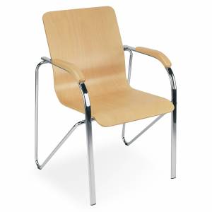 Besucherstuhl Holz Besucherstühle günstig Konferenzstühle, Nowy Styl, Samba