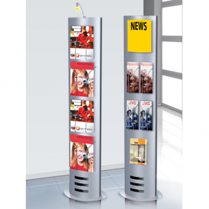 Prospektständer, Kerkmann, Info-Säule tec-art