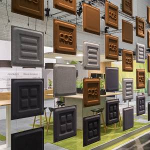 Akustikelemente, AOS, Akustik Panels 3D Absorber mit Designprägung