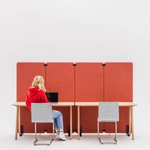 Akustikelemente, MUTE Design, Akustik Stellwände Duo