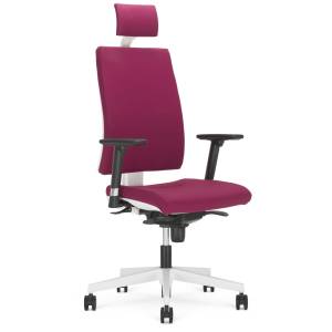 Bürostuhl pink Kopfstütze Bürodrehstuhl, Nowy Styl, Intrata