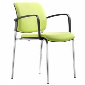 Besucherstuhl grün Besucherstühle Konferenzstühle Cafeteria Stühle, Nowy Styl Passu Plus