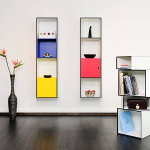 Wandregal modern Büro Regal , Zurbuchen, Tamos M5 Wandregal