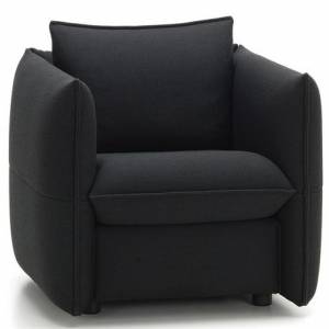 Vitra Lounge Sessel schwarz Sessel Büro vitra, Mariposa Club Armchair