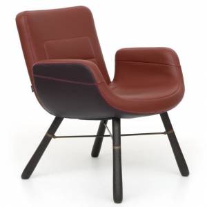 Vitra Lounge Sessel Leder Sessel Büro, vitra, East River Chair