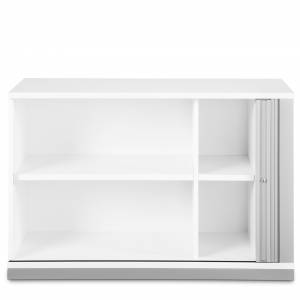 Rolladenschrank weiss Rolladenschränke Sideboard Büro, fm Büromöbel, Endless Querrroladenschrank