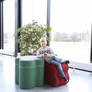 Hocker | Akustikvorhänge/Schallschutzmöbel | Polsterhocker, Götessons, HANG ON
