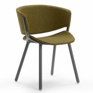 Besucherstuhl grün Besucherstühle Konferenzstühle Cafeteria Stühle, offecct, Phoenix