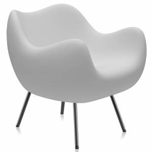 Loungesessel |Design weiß Loungemöbel, VZOR, RM58 Matte