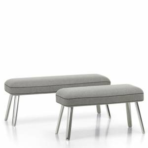 Möbel für Warte und Empfangsbereiche | Sitzinseln | Polsterhocker, vitra, Repos Panchina