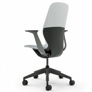 Steelcase SILQ Bürostuhl – rückwärtige Ansicht mit dynamischer Rückenlehne
