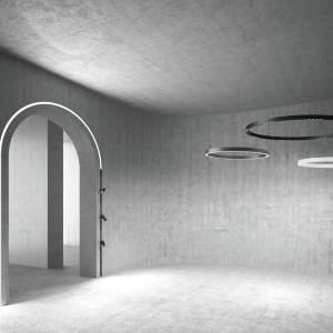 Artemide Leuchten Leuchtringe LED Deckenleuchte LED moderne Deckenlampe Büro, Artemide, A.24