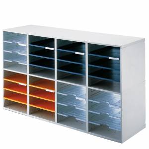 Regalschrank Büro Aktenschrak weiß , styro, styromega